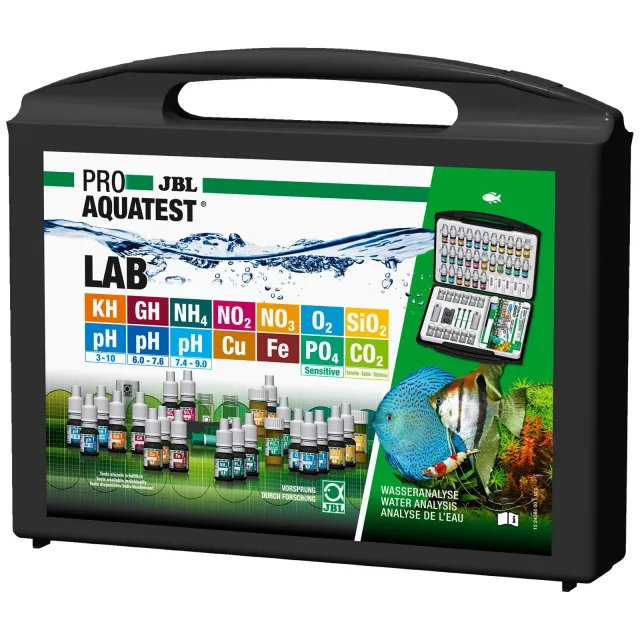 JBL ProAquaTest Testlab – Wasserwerte im Aquarium messen mit Tropfentest